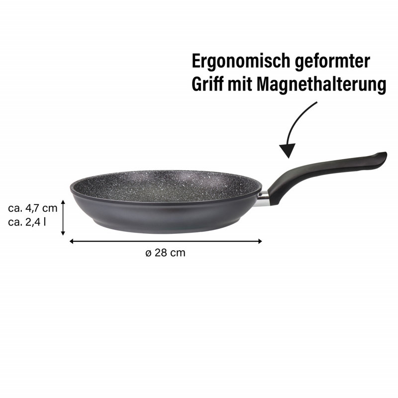 Aluminum Non-Stick Frying Pan, 28cm