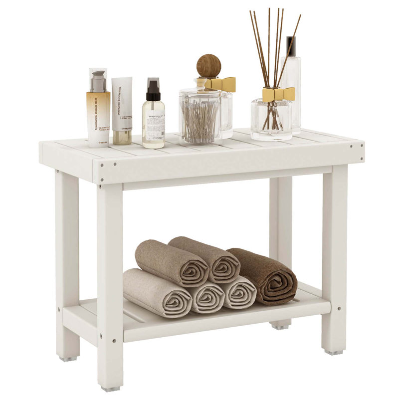Rossetta 24'' W HDPE Shower Bench