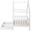 Solid Wood Storage Bed