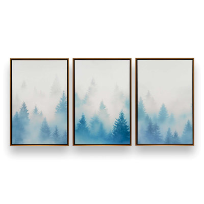 Frozen Echoes, ensemble de 3 toiles tendues