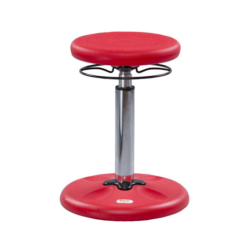 Tabouret de classe 22 po Massimo, Rouge