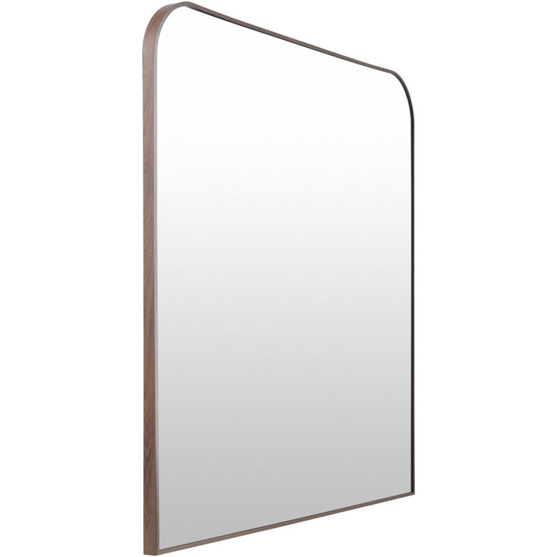 Essence Full Length Mirror, 35" x 36", Dark Walnut