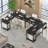 Mishaal L-Shaped Metal Base Computer Desk with Power Outlet-1528874085
