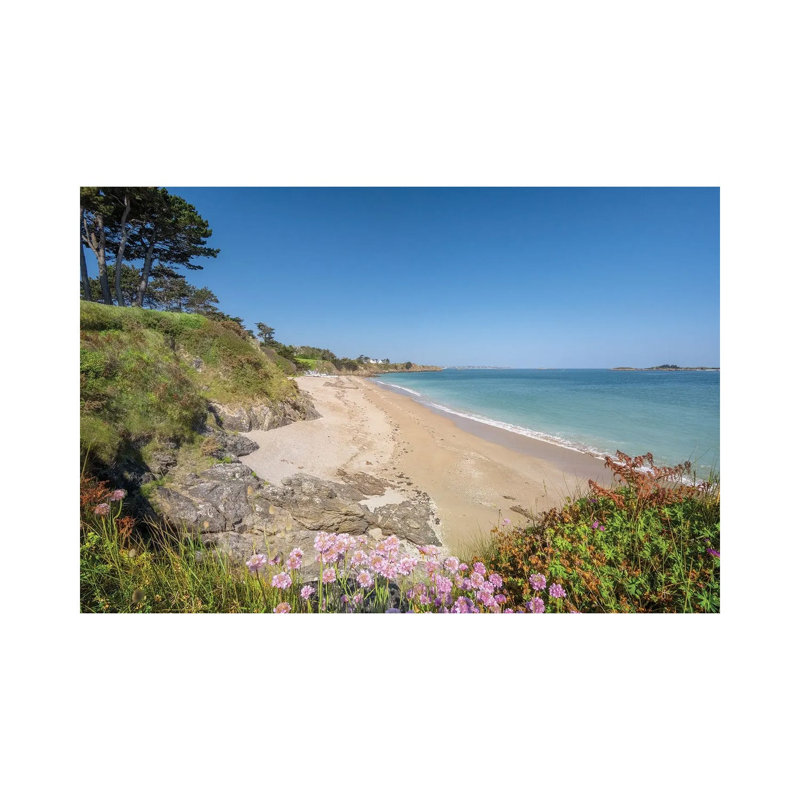 Saint Jacut De La Mer, Rougeret Beach by Philippe Manguin - Wrapped Canvas Art Prints, 45.72cm H x 66.04cm W, Wrapped Canvas