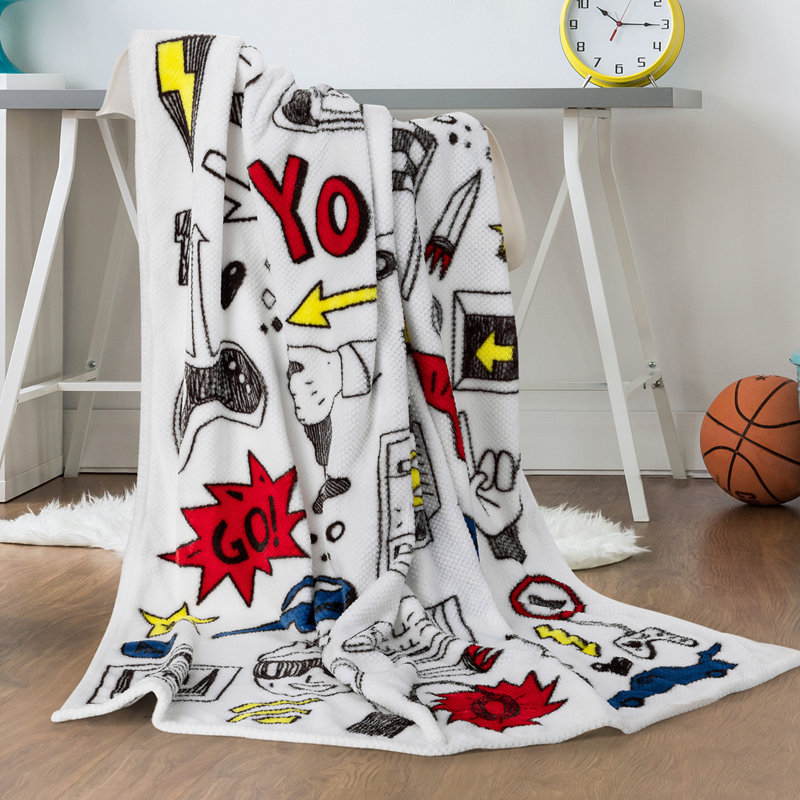 Knitted Throw Blanket
