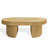 Kenzo Rattan Oval Coffee Table