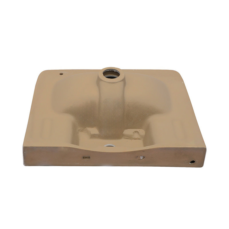 19.88"X14.25" Wall-Mounted Rectangular Ceramic Bathroom Sink With Black Towel Bar & Overflow