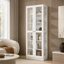 Armoire de rangement en verre H 70,9 po x l 31,5 po