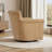 Belmont Vegan Leather Swivel Accent Chair-1020076954