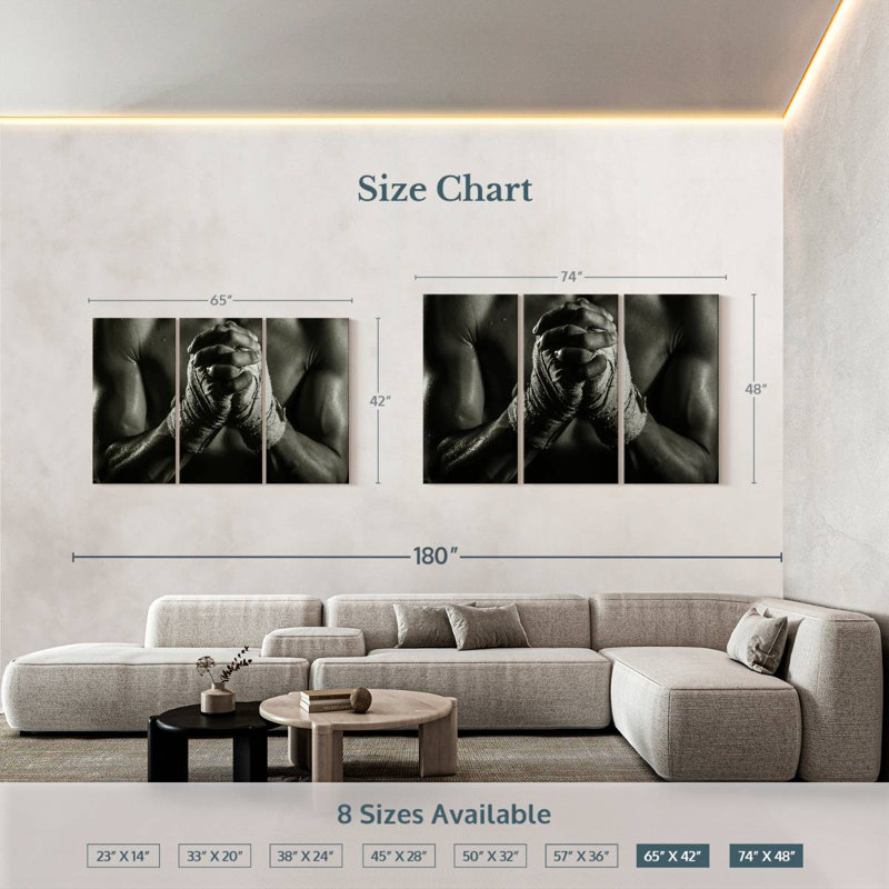 Sireci Dedicated Boxer, 42" H x 65" W
