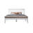 Moriel Queen Size Transitional Modern Solid Wood Platform Bed Frame, MOB-40-Q, with Shaker Headboard, Classic White Oak, No Box Spring Needed-1106258272-1106258275