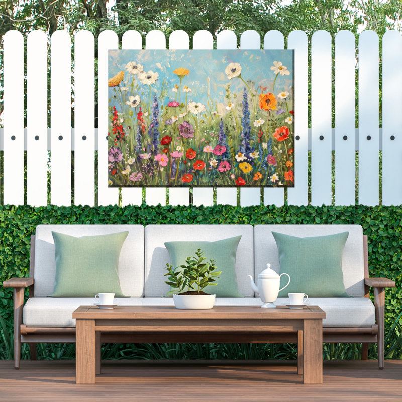 Art sur toile Flourish Field