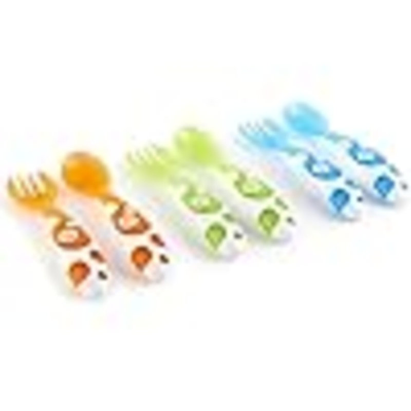 Ensemble de 6 fourchettes et cuillères multiples pour tout-petits