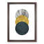 Textured Shapes No.1 - Framed Print-62808379-62808381