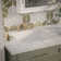 DeerValley Ursa 19" X 15" White Rectangular Vitreous China Undermount Bathroom Sink with Overflow