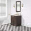 Chestnut 30" Carrara White Marble Countertop Bath Vanity with Faucet-1222551935-1279720593