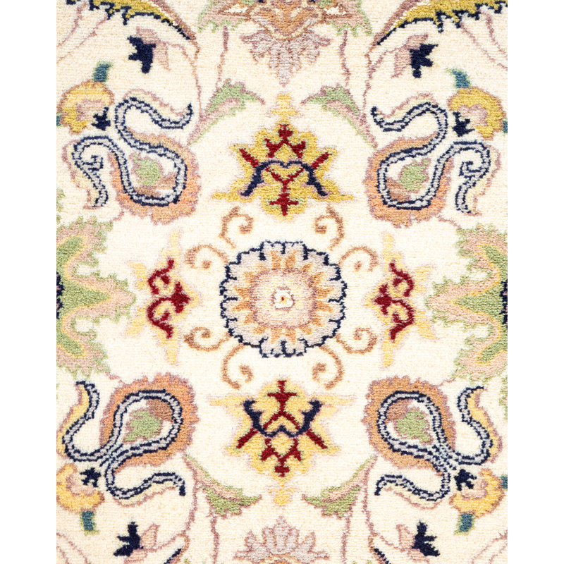 Classic One-of-a-Kind 6'4" X 9'2" Hand Knotted Area Rug