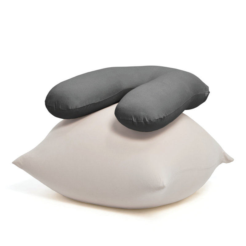 Uli Refillable Bean Bag Set, Black