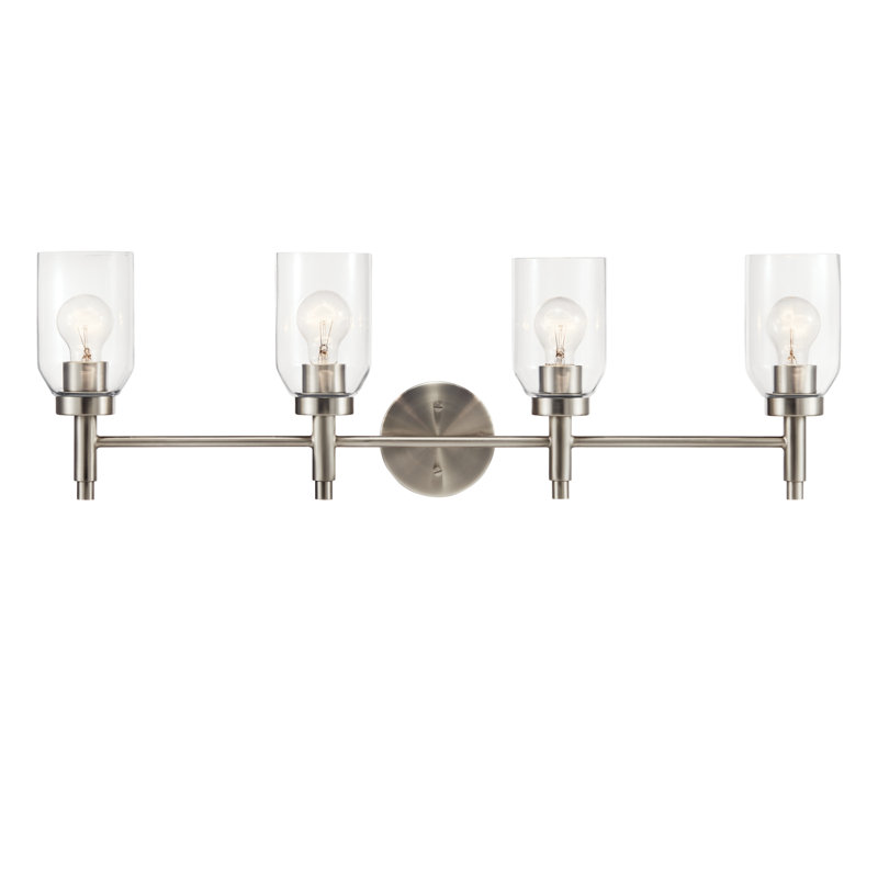 Cadense 4 - Light Dimmable Vanity Light, Brushed Nickel