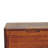 Solid Wood Chestnut Lid-Up Storage Stool