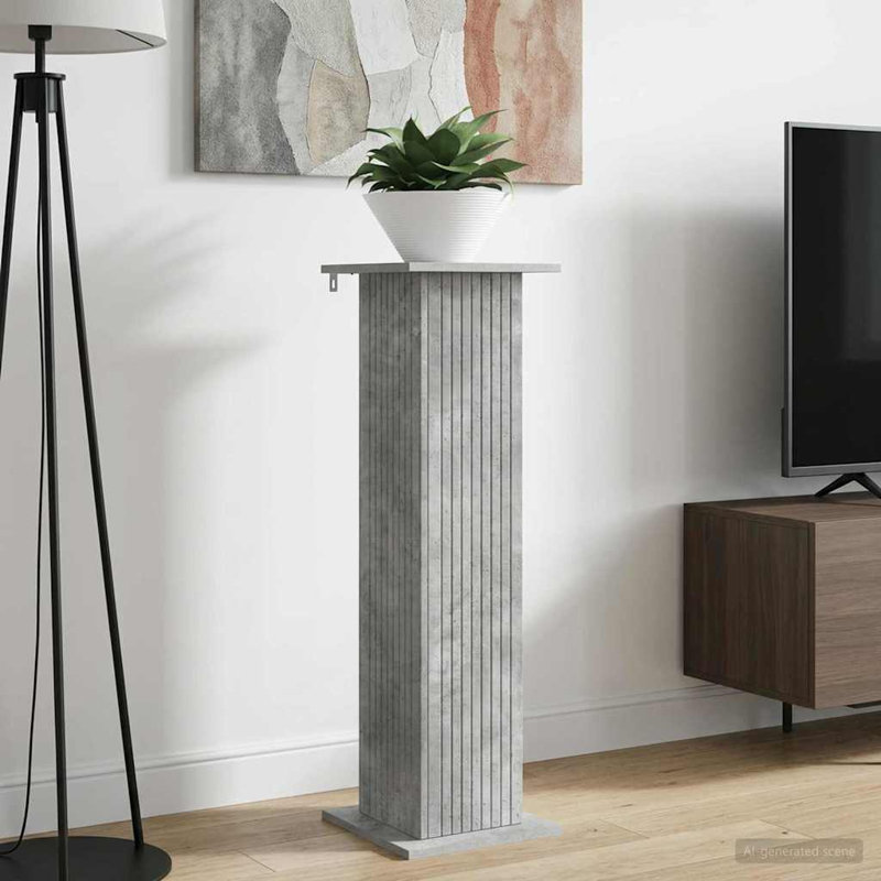 Plant Stand, Concrete Grey