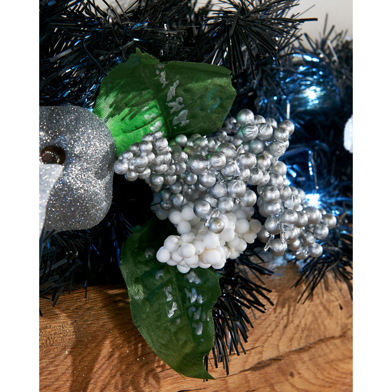 274.32cm Lighted Faux Garland with Lights