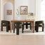 Chaise avec accoudoirs en fer Dalpat-517217053