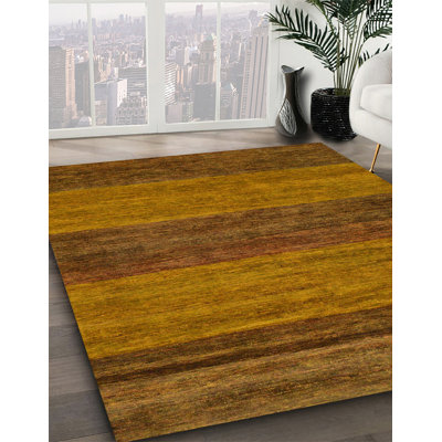 Tapis décoratif multicolore à motif abstrait