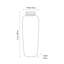 Recycled Glass Ribbed Vase Tall-123297965