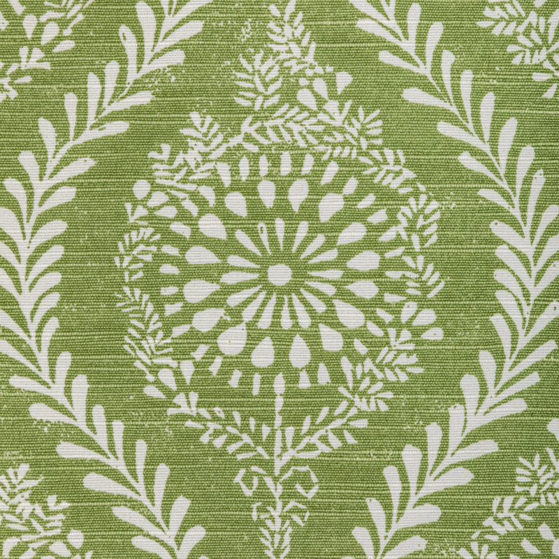 Manoir Marindol Print Fabric, Leaf