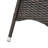 Brissette Round Outdoor Bistro Table With Umbrella Hole , 25.75'' in. W 25.75'' in. D-2097434333-2015055130