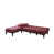 Velours rouge Claret est en rupture de stock