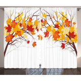 Wynter Polyester Semi Sheer Curtain Pair