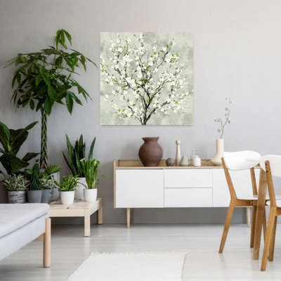 Bloom, arbre, délicat, nature, abstrait, art printanier
