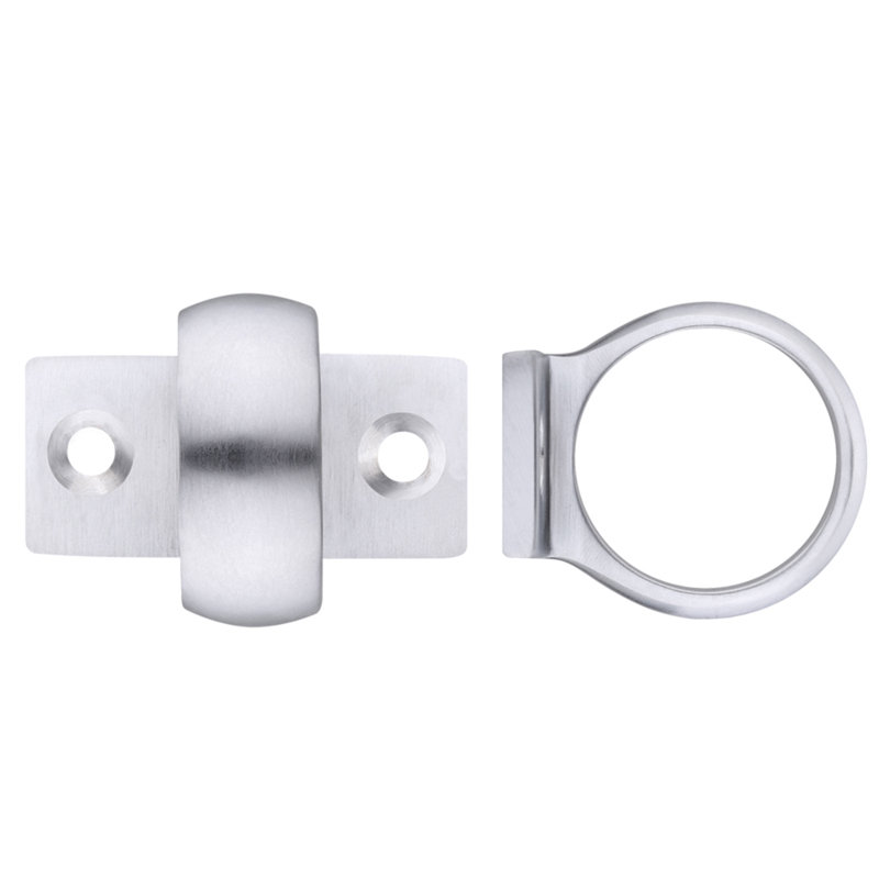 Window Sash Ring, Satin Chrome