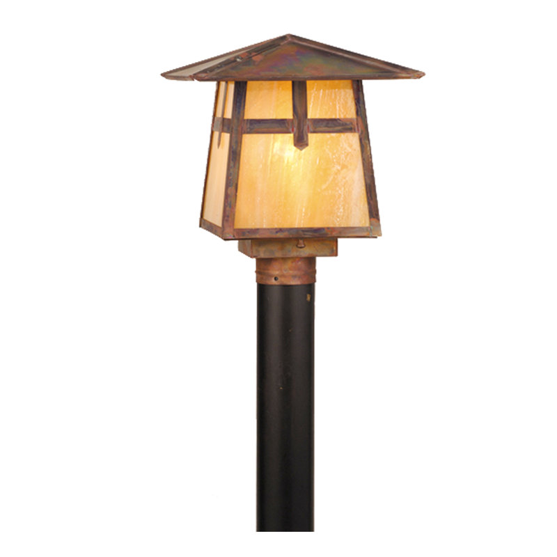 Tête de lanterne à 1 lumière Stillwater Cross Mission
