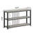 Hulste 47"W Console Table with Open Shelf Storage, Light Gray-660271542