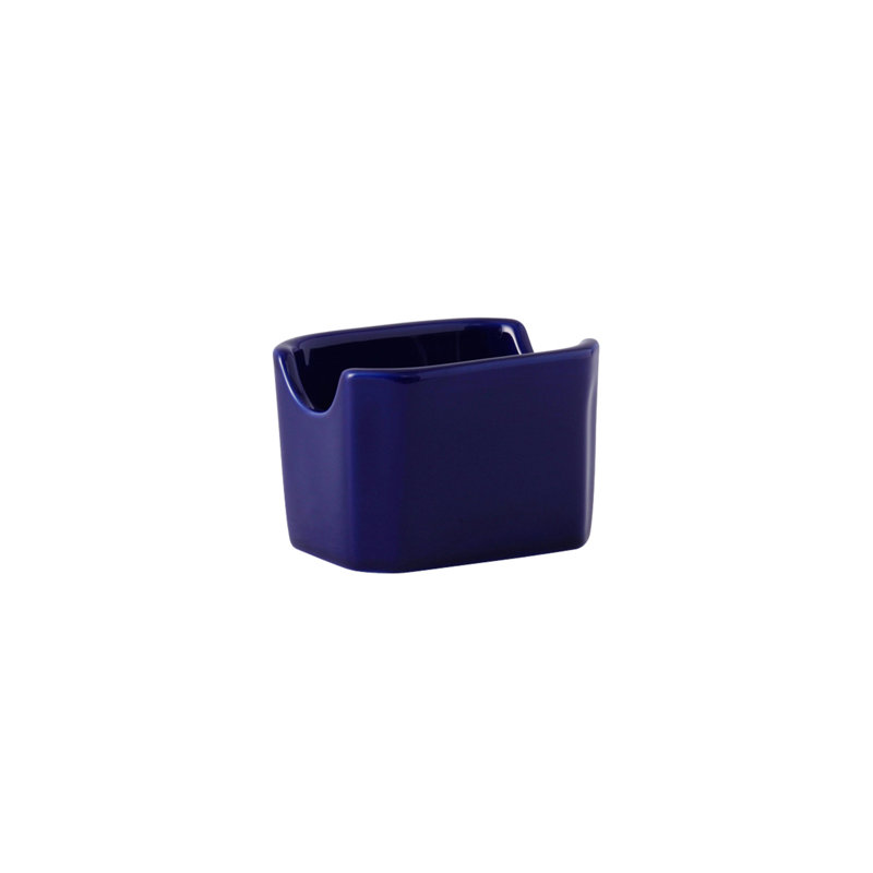 Plateau à sachets de sucre, Bleu de cobalt