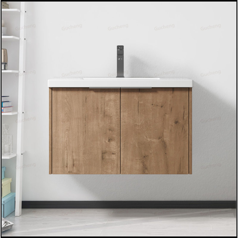 30Inch Soft Close Doors Bathroom Vanity With Sink, 30"