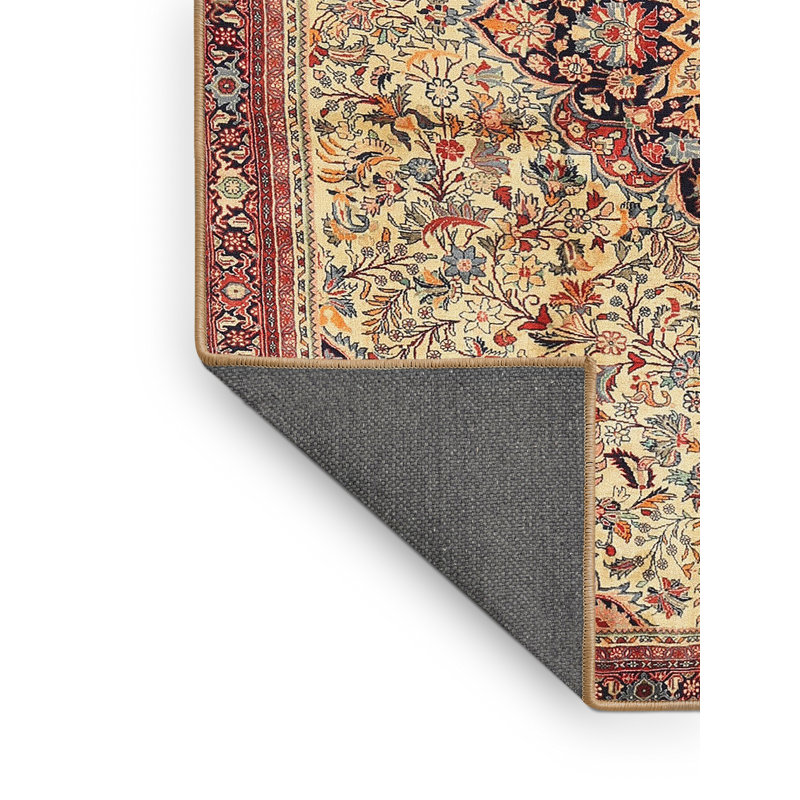 Tapis oriental beige, Rectangle 5 pi x 7 pi