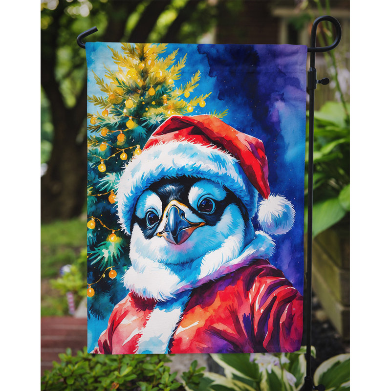 Drapeau de jardin de Noël, Pingouin
