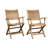 Outdoor Folding Dining Armchair