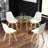 4 - Person Four Leg Base Dining Set