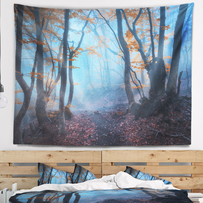 Landscape Machine Tapestry - Rod Included, 78" H x 92" W