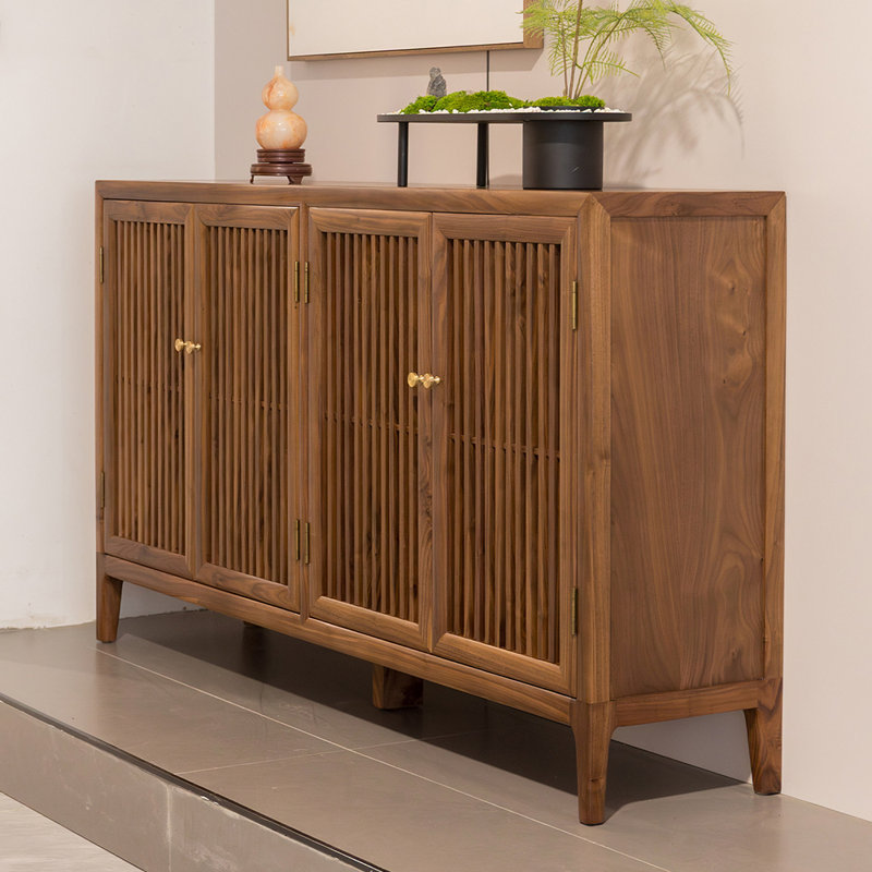 Buffet rétro de style chinois minimaliste