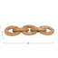 Somerby Rattan Wrapped Mango Wood Chain With 5 Links