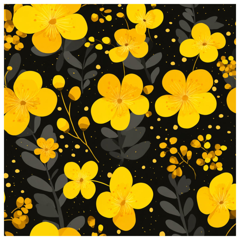 Coussin Floral, 20 po x 20 po
