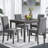Dochas Dining Table Sets Included One Rectangular Table And 4 Chairs-105705824-105705826-105705831