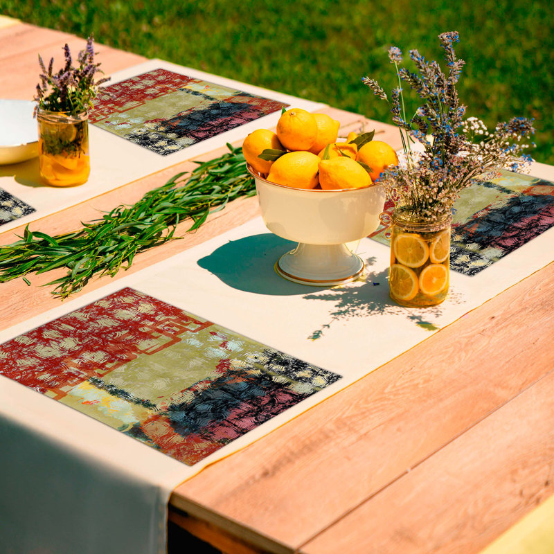 Polyester Abstract Placemat