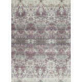Fanciful Hand Knotted Area Rug